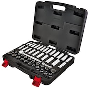 POWERBUILT 47Pc 3/8" Drive Mechanics Socket Set 642451